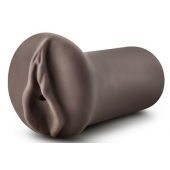 Коричневый мастубратор-вагина Nicole s Kitty - Blush Novelties - в Самаре купить с доставкой