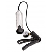 Вакуумная мужская помпа с датчиком давления Pro-Gauge Power Pump - Pipedream - в Самаре купить с доставкой