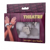 Наручники с белой меховой опушкой - ToyFa - купить с доставкой в Самаре