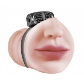 Мастурбатор-ротик с виброкольцом Satisfaction Beloved - Lola Games - в Самаре купить с доставкой