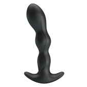 Черный анальный стимулятор простаты с вибрацией Special Anal Massager - 14,5 см. - Baile - в Самаре купить с доставкой