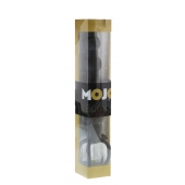Черная ёлочка-насадка для двойного проникновения Mojo Bumpy - 15 см. - Seven Creations - в Самаре купить с доставкой