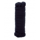 Чёрная веревка для связывания BONDX LOVE ROPE - 5 м. - Dream Toys - купить с доставкой в Самаре