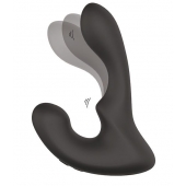 Чёрный массажер простаты с 2 моторами BOOTY ROCKER - Dream Toys - в Самаре купить с доставкой