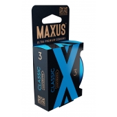 Классические презервативы в железном кейсе MAXUS Classic - 3 шт. - Maxus - купить с доставкой в Самаре