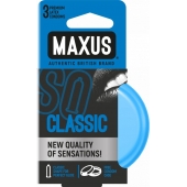 Классические презервативы в железном кейсе MAXUS Classic - 3 шт. - Maxus - купить с доставкой в Самаре