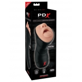 Мастурбатор-ротик Deep Throat Vibrating Stroker - Pipedream - в Самаре купить с доставкой
