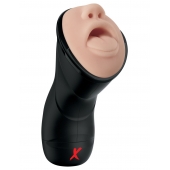 Мастурбатор-ротик Deep Throat Vibrating Stroker - Pipedream - в Самаре купить с доставкой