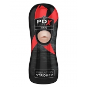 Мастурбатор-ротик Vibrating Oral Stroker - Pipedream - в Самаре купить с доставкой