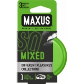 Презервативы в железном кейсе MAXUS Mixed - 3 шт. - Maxus - купить с доставкой в Самаре