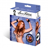 Наручники с присосками Sexy Suction - Lux Fetish - купить с доставкой в Самаре