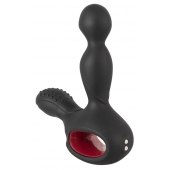 Черный вибромассажер простаты с нагревом и ротацией Prostate Plug - 14,5 см. - Orion - в Самаре купить с доставкой