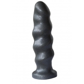 Черная насадка на трусики харнесс Platinum - 16 см. - LOVETOY (А-Полимер) - купить с доставкой в Самаре