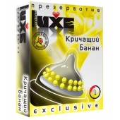 Презерватив LUXE  Exclusive  Кричащий банан  - 1 шт. - Luxe - купить с доставкой в Самаре