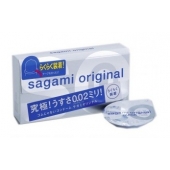 Ультратонкие презервативы Sagami Original QUICK - 6 шт. - Sagami - купить с доставкой в Самаре