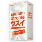 Ультратонкие презервативы Sagami Xtreme SUPERTHIN - 15 шт. - Sagami - купить с доставкой в Самаре