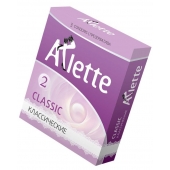 Классические презервативы Arlette Classic - 3 шт. - Arlette - купить с доставкой в Самаре