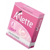 Ультратонкие презервативы Arlette Light - 3 шт. - Arlette - купить с доставкой в Самаре
