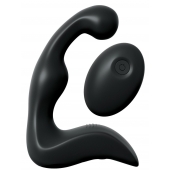 Черный вибромассажер простаты с пультом ДУ Control P-Spot Pro - Pipedream - в Самаре купить с доставкой
