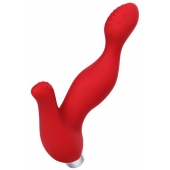Красный силиконовый вибростимулятор простаты Proman - 12,5 см. - ToyFa - в Самаре купить с доставкой