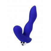 Синий силиконовый вибростимулятор простаты Stroman - 14,5 см. - ToyFa - в Самаре купить с доставкой