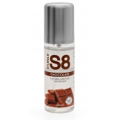 Смазка на водной основе S8 Flavored Lube со вкусом шоколада - 125 мл. - Stimul8 - купить с доставкой в Самаре
