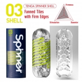 Мастурбатор SPINNER Shell - Tenga - в Самаре купить с доставкой