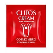 Пробник возбуждающего крема для женщин Clitos Cream - 1,5 гр. - Биоритм - купить с доставкой в Самаре