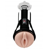 Телесный вибромастурбатор-вагина Cock Compressor Vibrating Stroker - Pipedream - в Самаре купить с доставкой
