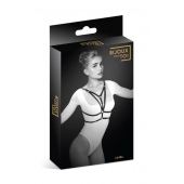 Черная упряжь на грудь Laura - Bijoux Pour Toi - купить с доставкой в Самаре