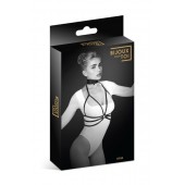 Черная упряжь на грудь Julia - Bijoux Pour Toi - купить с доставкой в Самаре
