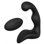 Черный вибромассажер простаты REMOTE BOOTY PLEASER - Dream Toys - в Самаре купить с доставкой
