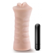 Телесный мастурбатор-ротик Angie - Blush Novelties - в Самаре купить с доставкой