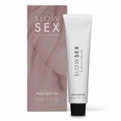 Лубрикант на водной основе Slow Sex Anal Play Gel - 30 мл. - Bijoux Indiscrets - купить с доставкой в Самаре