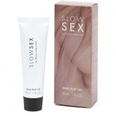 Лубрикант на водной основе Slow Sex Anal Play Gel - 30 мл. - Bijoux Indiscrets - купить с доставкой в Самаре