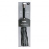 Черная плеть Easytoys Flogger With Metal Grip - 38 см. - Easy toys - купить с доставкой в Самаре