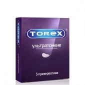 Презервативы Torex  Ультратонкие  - 3 шт. - Torex - купить с доставкой в Самаре