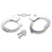 Наручники с ключами Official Handcuffs - Pipedream - купить с доставкой в Самаре