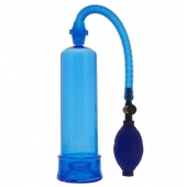 Синяя вакуумная помпа MENZSTUFF PENIS ENLARGER - Dream Toys - в Самаре купить с доставкой