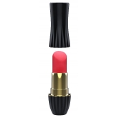 Клиторальный стимулятор-помада LIPSTICK - 9,3 см. - Dream Toys - купить с доставкой в Самаре