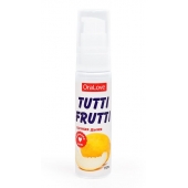 Гель-смазка Tutti-frutti со вкусом сочной дыни - 30 гр. - Биоритм - купить с доставкой в Самаре