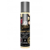Лубрикант с ароматом трюфелей из белого шоколада и малины JO GELATO WHITE CHOCOLATE RASPBERRY TRUFFLE - 30 мл. - System JO - купить с доставкой в Самаре