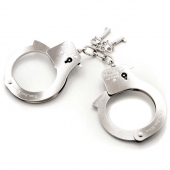 Металлические наручники Metal Handcuffs - Fifty Shades of Grey - купить с доставкой в Самаре