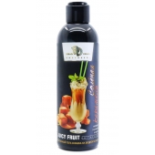 Интимный гель-смазка JUICY FRUIT с ароматом солёной карамели - 200 мл. - БиоМед - купить с доставкой в Самаре