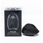 Черный инновационный мужской вибратор PULSE SOLO ESSENTIAL - Hot Octopuss - в Самаре купить с доставкой