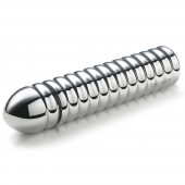 Рельефный фаллос для интенсивного электросекса Groovey George - 20 см. - MyStim - купить с доставкой в Самаре