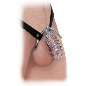 Кольцо верности Extreme Chastity Belt с фиксацией головки - Pipedream - купить с доставкой в Самаре