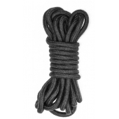 Черная веревка Do Not Disturb - 5 м. - Lola Games - купить с доставкой в Самаре