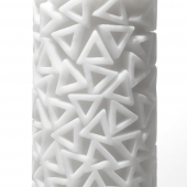 Белый 3D мастурбатор PILE - Tenga - в Самаре купить с доставкой