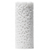 Белый 3D мастурбатор PILE - Tenga - в Самаре купить с доставкой